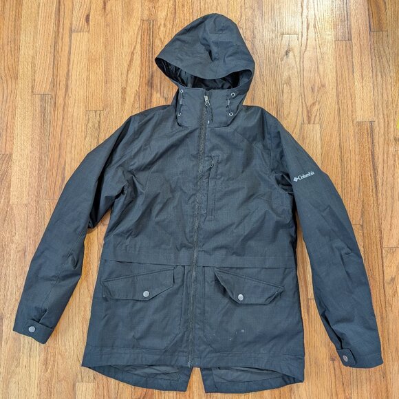 Columbia | Women's Mount Erie Interchange (3-in-1) Jacket - Size Medium in Black - Picture 1 of 13